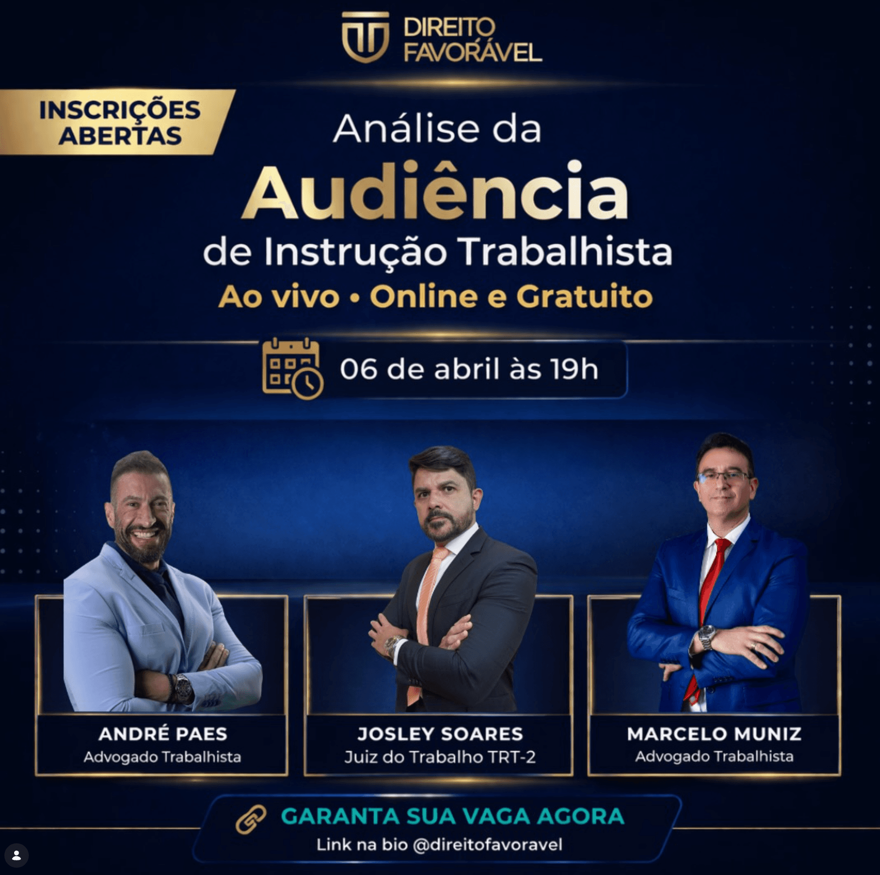 Direito Favorável AO VIVO: Análise da Audiência de Instrução Trabalhista