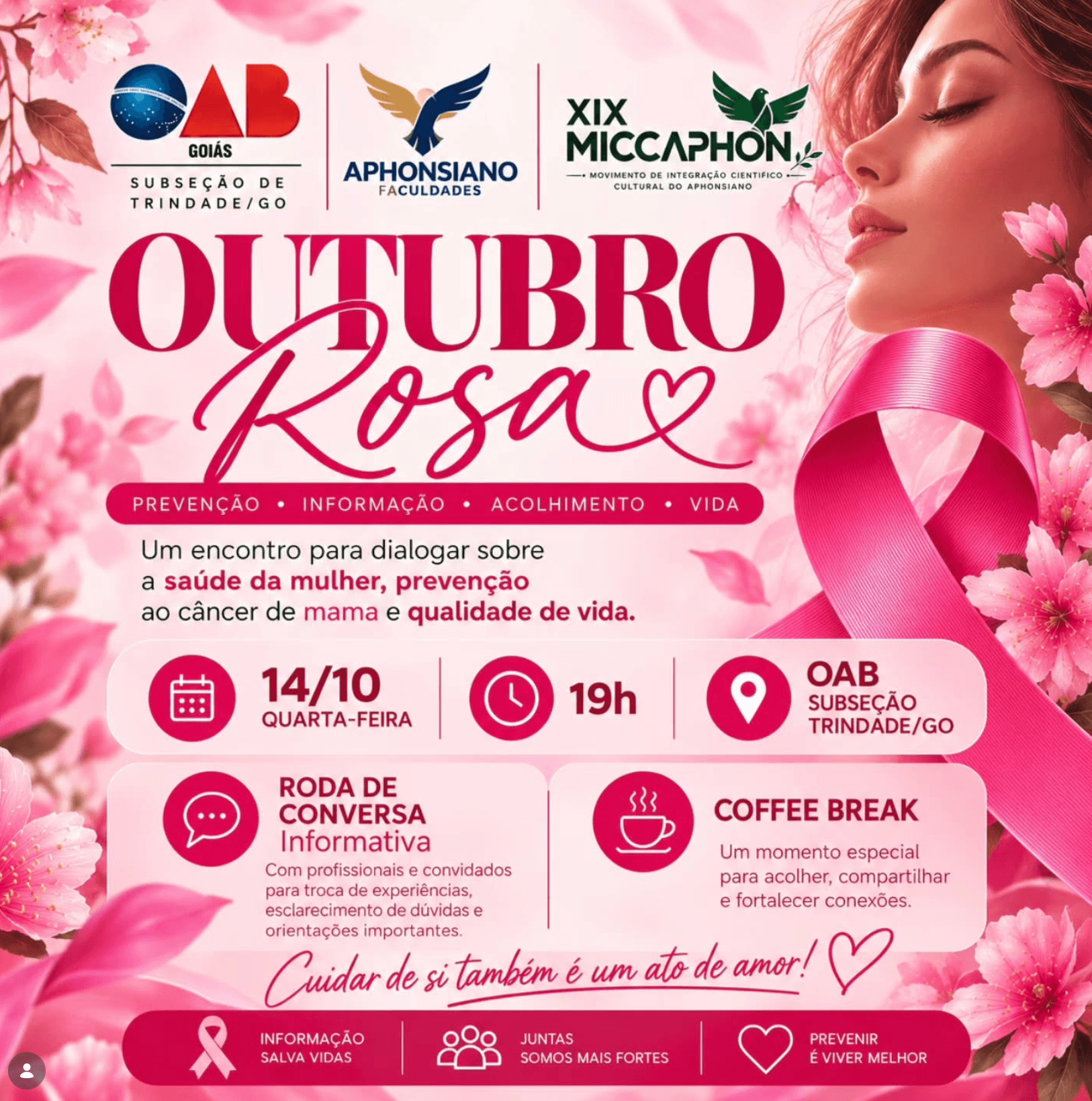 🌸 Outubro Rosa 🌸