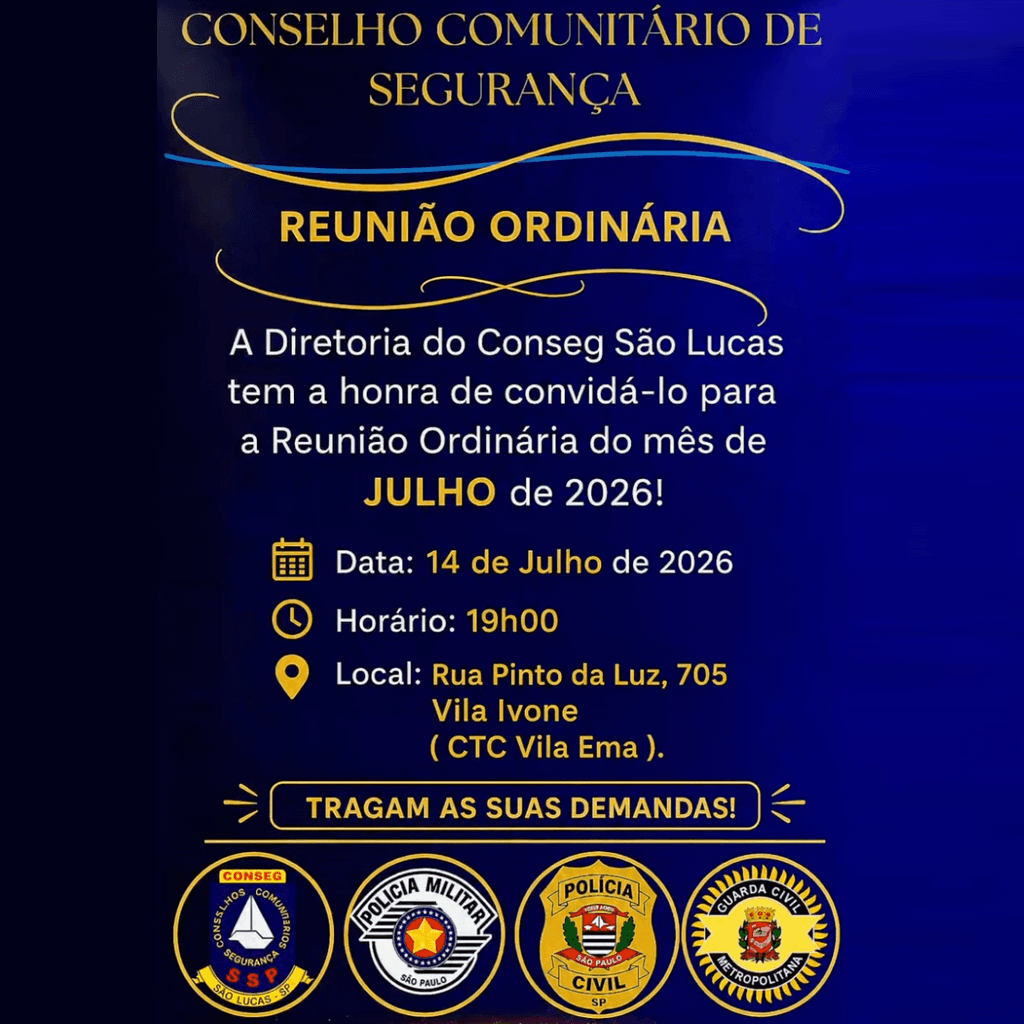 Conselho COmunitário de Segurança: Reunião Ordinária